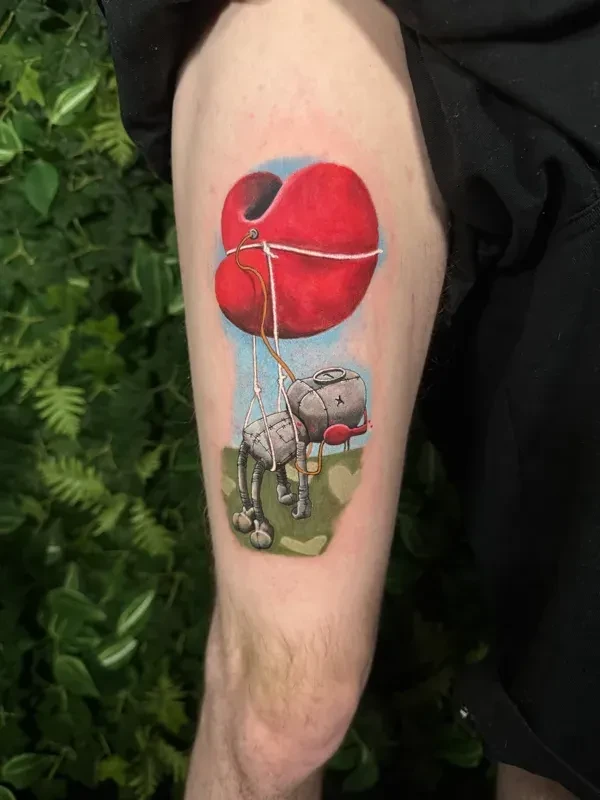 Colour tattoo by Juan Del Pino at Phantom Avenue Edmonton
