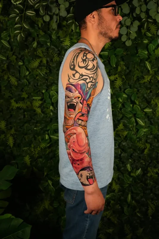 Colour tattoo by Juan Del Pino at Phantom Avenue Edmonton